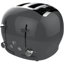 The Funky Appliance Company 1.7 Litre Kettle And 4 Slice Toaster Set Grey -Kitchen Appliances Shop 88018714 4