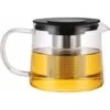 Glass Teapot With Heat Resistant Stainless Steel Infuser For Tea, Tea, Tea, Tea, Tea, Tea, Clear Tea 1500ml