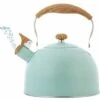 2.5L Whistling Tea Kettle With Ergonomic Handle Stainless Steel Kettle Induction Tea Kettle Whistling Kettle For All Gas Hobs Hobs