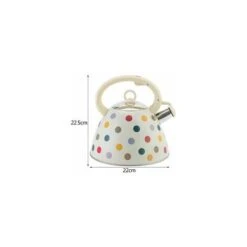 Vintage Gas Stove 3L Stainless Steel Tea Kettle With Silicone Handle -Kitchen Appliances Shop 88923889 3