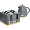 HOMCOM Kettle And Toaster Sets 1.7L Kettle & 4 Slice Toaster W/ Browning Control Grey 1 HOMCOM Kettle And Toaster Sets 1.7L Kettle & 4 Slice Toaster W/ Browning Control Grey -Kitchen Appliances Shop 89624221 1