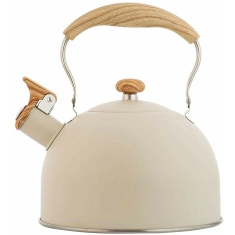 Whistling Kettle, 2.5L Whistling Kettle Induction Gas Kettle Stainless Steel Whistling Kettle Teapot Whistling Kettle For Induction Gas Cookers, Easy To Clean 3 Whistling Kettle, 2.5L Whistling Kettle Induction Gas Kettle Stainless Steel Whistling Kettle Teapot Whistling Kettle For Induction Gas Cookers, Easy To Clean