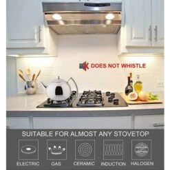 Teapot With Infuser Loose Leaf Tea 2 Liter Stainless Steel Teapot -Kitchen Appliances Shop 89793853 5