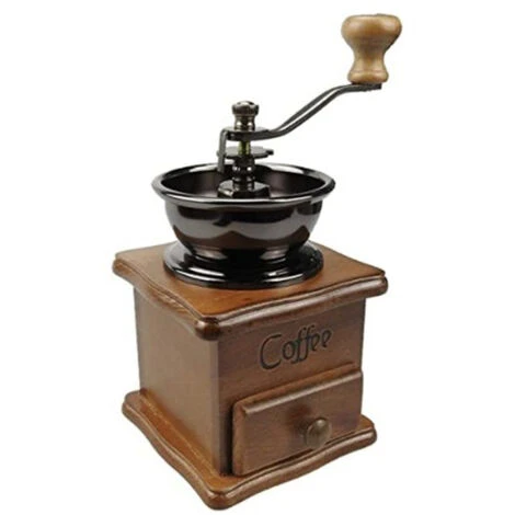 Vintage Manual Coffee Grinder Ceramic Burr Conical Portable Hand Crank Coffee Machine 5 Vintage Manual Coffee Grinder Ceramic Burr Conical Portable Hand Crank Coffee Machine - Image 3