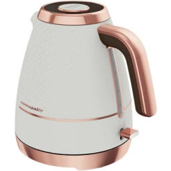 Beko Off White & Rose Gold Cosmopolis Dome Kettle & 4 Slice Toaster Set -Kitchen Appliances Shop 90587913 3