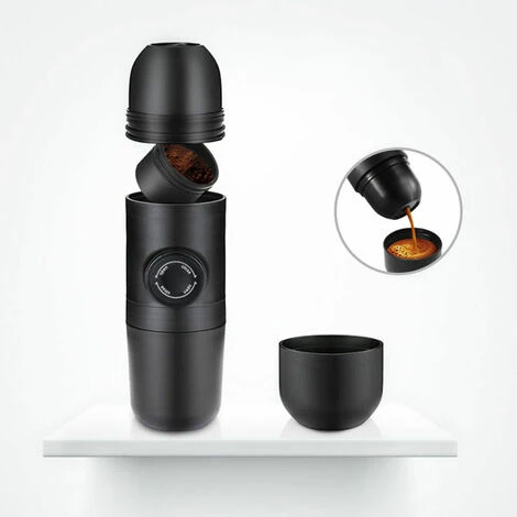 Portable Coffee Maker, 70ml Manual Coffee Maker, Mini Ground Coffee Maker, Portable, Espresso Maker Manual Coffee Maker, For Camping Hiking 3 Portable Coffee Maker, 70ml Manual Coffee Maker, Mini Ground Coffee Maker, Portable, Espresso Maker Manual Coffee Maker, For Camping Hiking