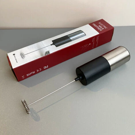 Portable Milk Frother For Coffee, Electric Latte Whisk, Milk Frother, Mini Mixer For Lattes, Cappuccino, Hot Chocolate 3 Portable Milk Frother For Coffee, Electric Latte Whisk, Milk Frother, Mini Mixer For Lattes, Cappuccino, Hot Chocolate