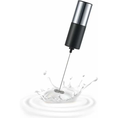 Portable Milk Frother For Coffee, Electric Latte Whisk, Milk Frother, Mini Mixer For Lattes, Cappuccino, Hot Chocolate 4 Portable Milk Frother For Coffee, Electric Latte Whisk, Milk Frother, Mini Mixer For Lattes, Cappuccino, Hot Chocolate - Image 2