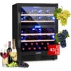 Klarstein Vinovilla 43 Built-In Duo Onyx Edition Wine Fridge 129 Litres 43 Bottles 2 Zones -Kitchen Appliances Shop 93825058 1