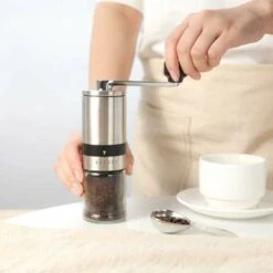 Manual Coffee Grinder With Adjustable Grind - Portable Fast Grinding, Multiple Settings For Coarseness, For Coffee Lovers -Kitchen Appliances Shop 93890865 5