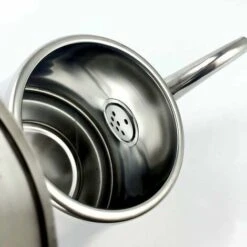 Stainless Steel Teapot With Removable Infuser - 1200 Ml - Dishwasher Safe -Kitchen Appliances Shop 94621875 4