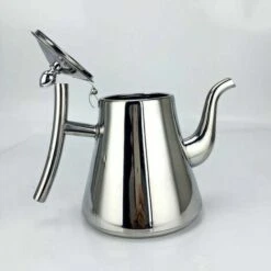 Stainless Steel Teapot With Removable Infuser - 1200 Ml - Dishwasher Safe -Kitchen Appliances Shop 94621875 5