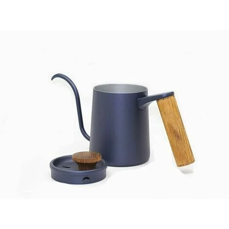 Coffee Pot Solid Wood Handle Fine Mouth Gooseneck Vertical Pot Drip Coffee Maker 350ml 5 Coffee Pot Solid Wood Handle Fine Mouth Gooseneck Vertical Pot Drip Coffee Maker 350ml - Image 3