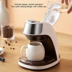 250ml Single Serve Coffee Maker Mini Multi Purpose Extraction Coffee Machine 220V(EU ) EU -Kitchen Appliances Shop 95534334 3