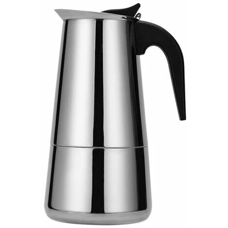 Stainless Steel Coffee Maker Portable Electric Coffee Maker Mocha Latte Stove Espresso Filter Pot European Coffee Cup (450ml) 3 Stainless Steel Coffee Maker Portable Electric Coffee Maker Mocha Latte Stove Espresso Filter Pot European Coffee Cup (450ml)