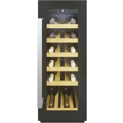 Candy CCVB30UK 30cm Wide Built In Wine Cooler - Black 3 Candy CCVB30UK 30cm Wide Built In Wine Cooler - Black