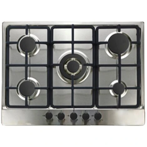 70cm Built In LPG 5 Burner Gas Hob In Stainless Steel - DOMAPP70CPSSLPG 3 70cm Built In LPG 5 Burner Gas Hob In Stainless Steel - DOMAPP70CPSSLPG