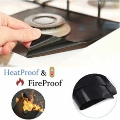 4Pcs Gas Hob Protector Teflon Silver Hob Gas Protector Gas Stove Protector Gas Stove Gas Burner Protector Anti-Corrosion Non-Stick (Black 2727cm) 10 4Pcs Gas Hob Protector Teflon Silver Hob Gas Protector Gas Stove Protector Gas Stove Gas Burner Protector Anti-Corrosion Non-Stick (Black 2727cm) -Kitchen Appliances Shop 96487018 4