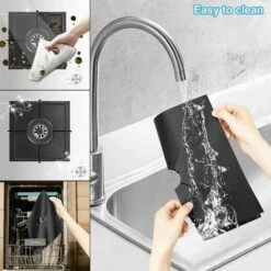 4Pcs Gas Hob Protector Teflon Silver Hob Gas Protector Gas Stove Protector Gas Stove Gas Burner Protector Anti-Corrosion Non-Stick (Black 2727cm) 11 4Pcs Gas Hob Protector Teflon Silver Hob Gas Protector Gas Stove Protector Gas Stove Gas Burner Protector Anti-Corrosion Non-Stick (Black 2727cm) -Kitchen Appliances Shop 96487018 5