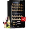 Klarstein Barossa 29 Duo Wine Refrigerator 29 Bottles 80 Litres 2 Zones Push-button Control -Kitchen Appliances Shop 96529626 1