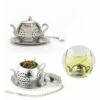 2Pcs Tea Infuser Teapot - Stainless Steel Infuser (Silver) -Kitchen Appliances Shop 97104719 1