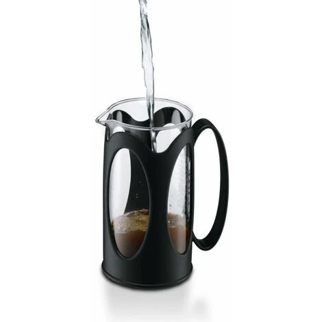 Coffee Maker, Borosilicate Glass - 3 Cups (0.35 L), Black 5 Coffee Maker, Borosilicate Glass - 3 Cups (0.35 L), Black - Image 3