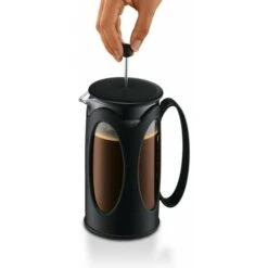 Coffee Maker, Borosilicate Glass - 3 Cups (0.35 L), Black 10 Coffee Maker, Borosilicate Glass - 3 Cups (0.35 L), Black -Kitchen Appliances Shop 97104830 4