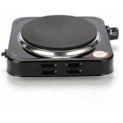 1000 W Hob, Black Ideal Kitchen Hob For Student Accommodation, In The Garden Or At The Campsite, Electric Hob With Infinitely Adjustable Thermostat -Kitchen Appliances Shop 97454416 3