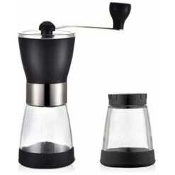 Manual Coffee Grinder, Adjustable Portable Coffee Grinder With Compact Size Stainless Steel Perfect For Travel/Camping/Office
